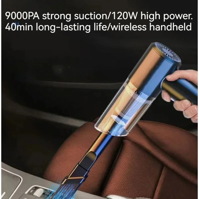 Mini Portable Wireless Powerful Cleaner for Car and Home